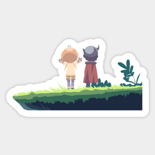 Made in abyss Riko and reg Sticker